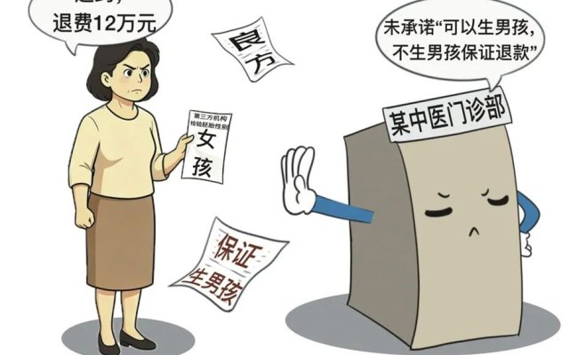 想生育男孩未果，状告门诊部被驳回